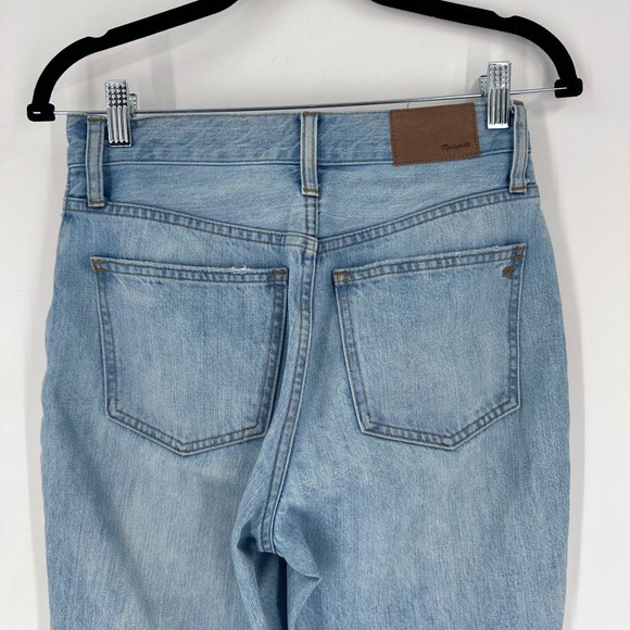 Madewell The Perfect Vintage Jean Light Wash Denim Size 24 Fitzgerald Wash - Picture 8 of 14